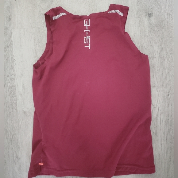 Women's red 2XU GHST G:1 singlet - Picture 3 of 4